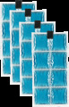 Coolpac 15˚C / 59˚F - 8 cells Aqua (set of 4 units)